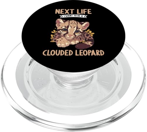 Clouded Leopard Nebelparder PopSockets PopGrip für MagSafe Clouded Leopard Nebelparder PopSockets PopGrip für MagSafe von Clouded Leopard Nebelparder Geschenk Shop