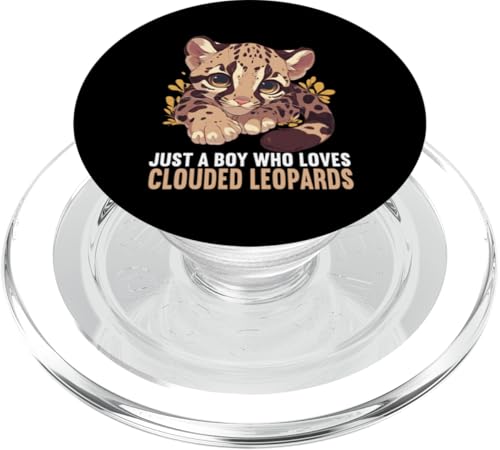 Clouded Leopard Nebelparder PopSockets PopGrip für MagSafe Clouded Leopard Nebelparder PopSockets PopGrip für MagSafe von Clouded Leopard Nebelparder Geschenk Shop