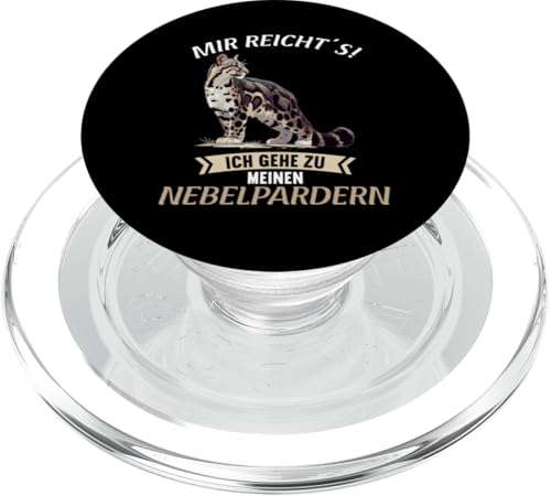 Clouded Leopard Nebelparder PopSockets PopGrip für MagSafe Clouded Leopard Nebelparder PopSockets PopGrip für MagSafe von Clouded Leopard Nebelparder Geschenk Shop