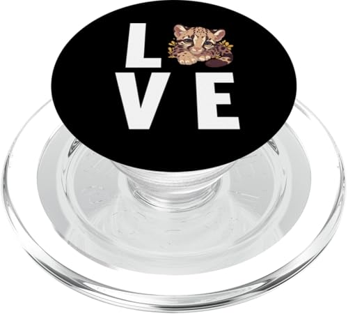 Clouded Leopard Nebelparder PopSockets PopGrip für MagSafe Clouded Leopard Nebelparder PopSockets PopGrip für MagSafe von Clouded Leopard Nebelparder Geschenk Shop