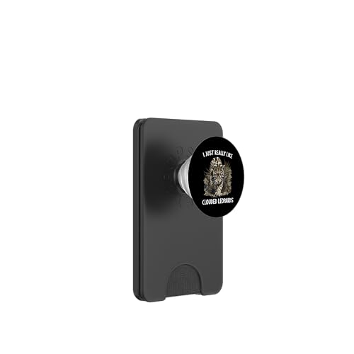 Clouded Leopard Nebelparder PopSockets PopWallet für MagSafe Clouded Leopard Nebelparder PopSockets PopWallet für MagSafe von Clouded Leopard Nebelparder Geschenk Shop