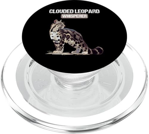 Clouded Leopard Whisperer Nebelparder PopSockets PopGrip für MagSafe Clouded Leopard Whisperer Nebelparder PopSockets PopGrip für MagSafe von Clouded Leopard Nebelparder Geschenk Shop