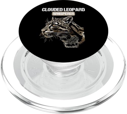 Clouded Leopard Whisperer Nebelparder PopSockets PopGrip für MagSafe Clouded Leopard Whisperer Nebelparder PopSockets PopGrip für MagSafe von Clouded Leopard Nebelparder Geschenk Shop