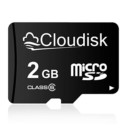 Cloudisk 2GB Micro SD Karte microsd Karte 2GB Speicherkarte, C6 von Cloudisk