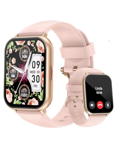 Smartwatch Damen Herren mit Bluetooth Telefonfunktion,1.85'' HD Display Fitness Tracker,Smart Watch Fitnessuhr mit Schrittzähler 110+ Sportmodi Herzfrequenz Schlafmonitor kompatibel für iOS Android Smartwatch Damen Herren mit Bluetooth Telefonfunktion,1.85'' HD Display Fitness Tracker,Smart Watch Fitnessuhr mit Schrittzähler 110+ Sportmodi Herzfrequenz Schlafmonitor kompatibel für iOS Android von Cloudpoem