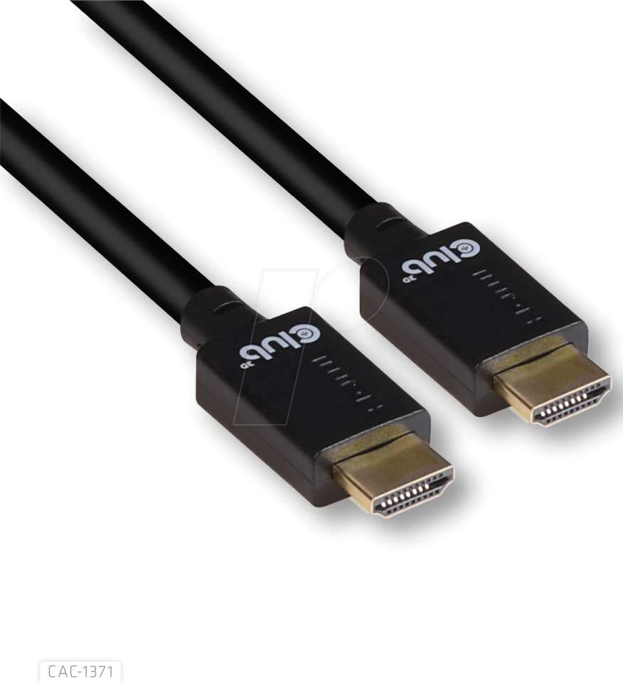 C3D CAC-1371 - Ultra High Speed HDMI Kabel, 1 m von Club 3D