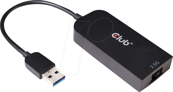 C3D CAC-1420 - Netzwerkkarte, USB, 2,5 Gigabit Ethernet, 1x RJ45 von Club 3D