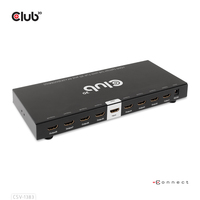 CLUB3D 1 auf 8 HDMI™ Splitter Full 3D und 4K60Hz(600MHz) von Club 3D