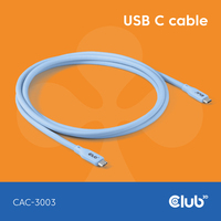 CLUB3D CAC-3003 USB Kabel USB4 Gen 3x2 2 m USB C CLUB3D CAC-3003 USB Kabel USB4 Gen 3x2 2 m USB C von Club 3D