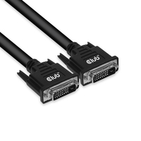 Club3D DVI-Kabel  Dual Link (24+1) bidirektional  3m St/St retail von Club 3D
