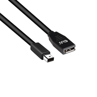 CLUB3D Mini DisplayPort to DisplayPort1.4 Extension Cable 8K60Hz DSC1.2 HBR3 HDR M/F 1m/3.28 ft CLUB3D Mini DisplayPort to DisplayPort1.4 Extension Cable 8K60Hz DSC1.2 HBR3 HDR M/F 1m/3.28 ft von Club 3D