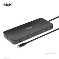 CLUB3D Thunderbolt™ 4 Zertifizierte 11-in-1-Docking-Station von Club 3D