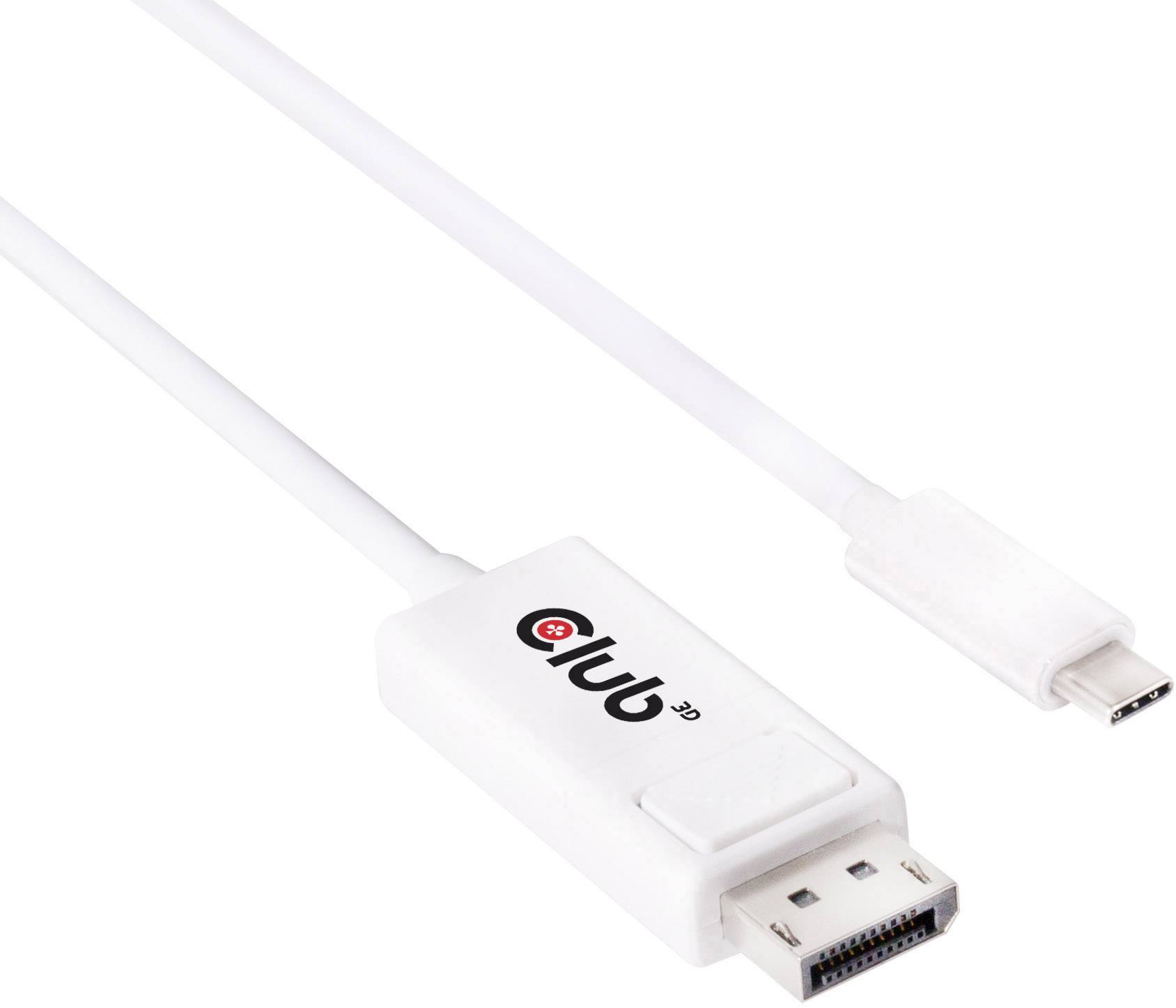 Club3D Kabel USB 3.1 Typ C > DP 1.2 4K60Hz UHD 1,2m St/St retail Club3D Kabel USB 3.1 Typ C > DP 1.2 4K60Hz UHD 1,2m St/St retail von Club 3D
