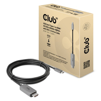 CLUB3D USB Gen2 Type-C to HDMI 4K120Hz 8K60Hz HDR10 with DSC1.2 Active Cable M/M 3m CLUB3D USB Gen2 Type-C to HDMI 4K120Hz 8K60Hz HDR10 with DSC1.2 Active Cable M/M 3m von Club 3D