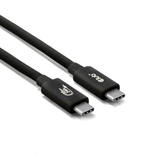Club 3D CAC-1570 USB-Kabel, 80 Gbit/s, zertifiziert, 240 W, 4K540 Hz, Type-C®, 1,2 m, Schwarz von Club 3D