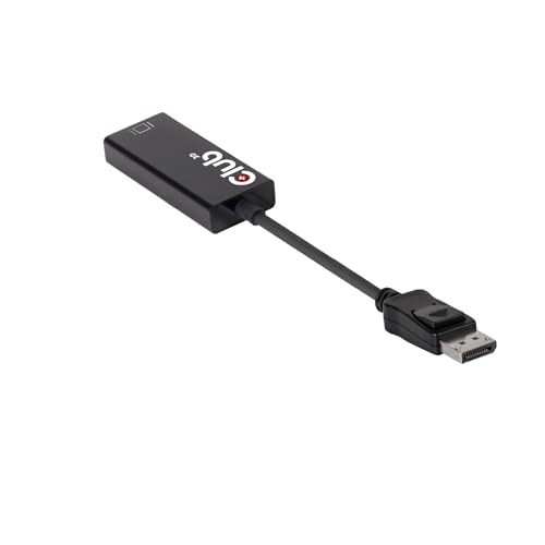 Club 3D CAC-2070 DisplayPort 1.2 auf HDMI 2.0 UHD Aktiver Adapter schwarz von Club 3D