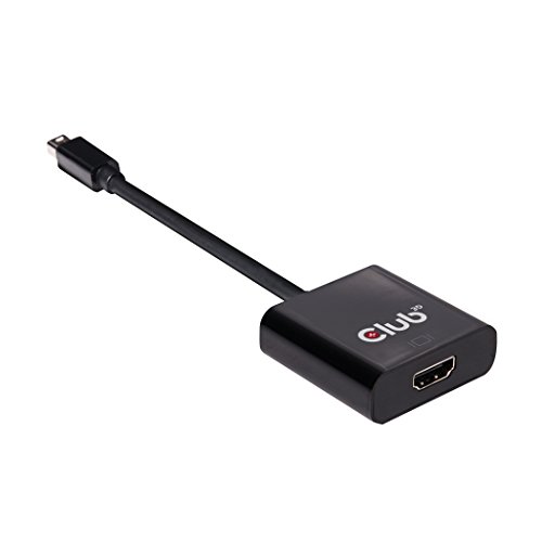 Club 3D CAC-2170 Mini Displayport 1.2 auf HDMI 2.0 UHD Aktiver Schwarz von Club 3D