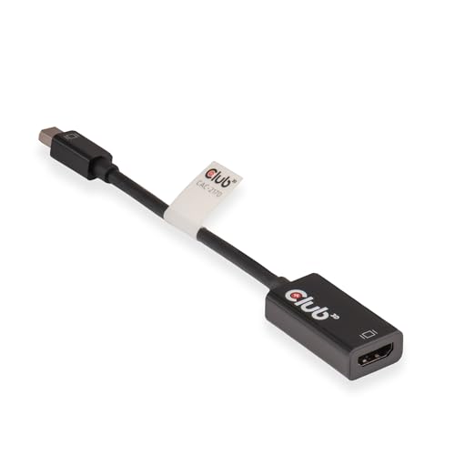 Club 3D CAC-2170 Mini Displayport 1.2 auf HDMI 2.0 UHD Aktiver Schwarz von Club 3D