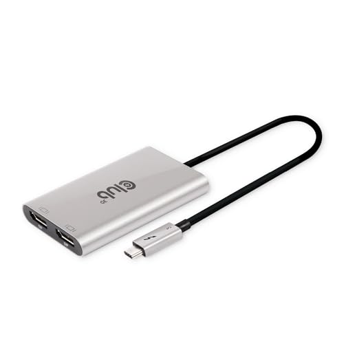 Club 3D CSV-1586 Thunderbolt™ 3 auf DisplayPort™ Dual-Monitor 4K60Hz von Club 3D