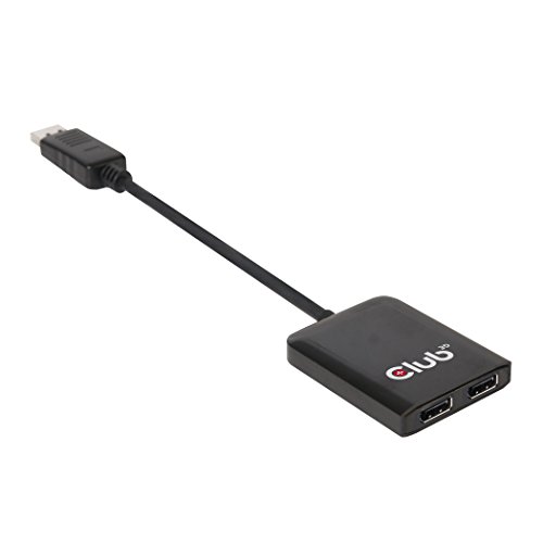 Club 3D CSV-6200 Multi Stream Transport Hub DisplayPort 1.2 Schwarz von Club 3D