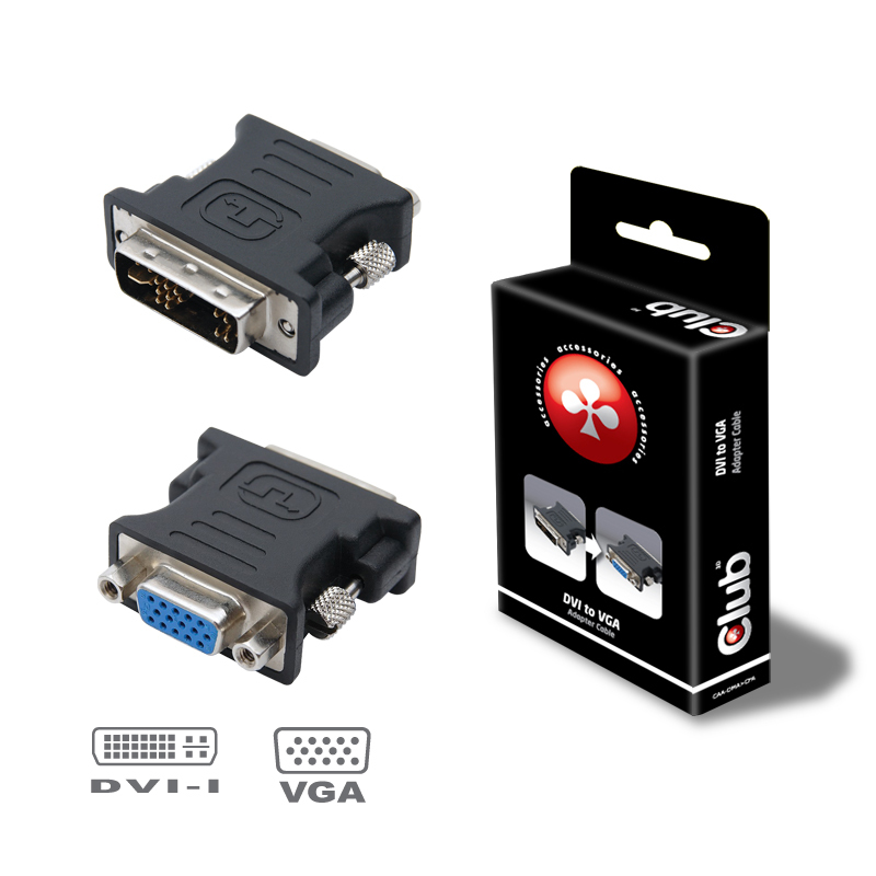 Club 3D DVI-I auf VGA Video Adapter von Club 3D
