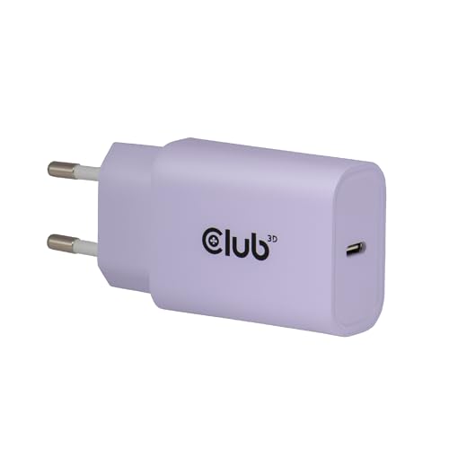 Club3D CAC-3025 USB-C® Ladegerät 30 Watt 2 Stück Lila von Club 3D
