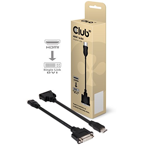 Club3D CAC-HMD-DFD HDMI auf DVI-D Single-Link Passiver Adapter von Club 3D