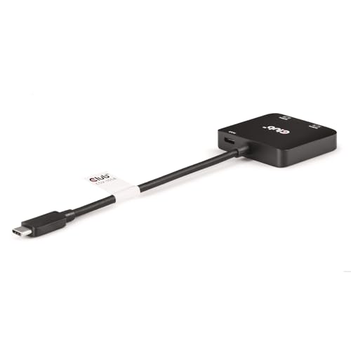 Club3D CSV-1558 USB Typ-C zu Dual HDMI™ 4K60Hz + PD 100 Watt von Club 3D