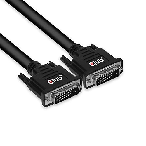 Club3D DVI-Kabel Dual Link (24+1) bidirektional 10m St/St von Club 3D