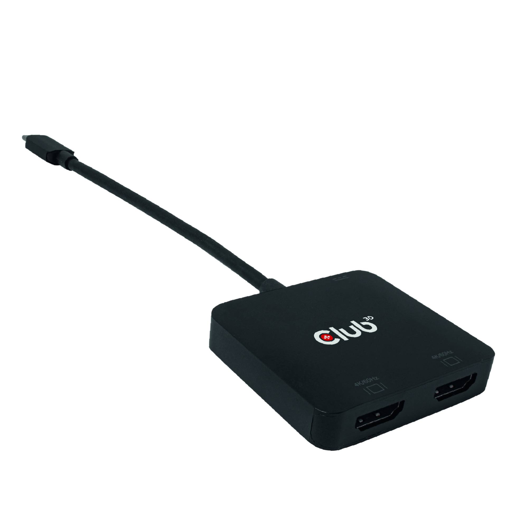 Club3D MST-Hub USB 3.2 Typ C > 2x HDMI 4K60Hz +100W PD St/Bu retail Club3D MST-Hub USB 3.2 Typ C > 2x HDMI 4K60Hz +100W PD St/Bu retail von Club 3D