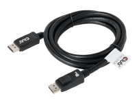 CLUB3D DisplayPort 1.4 HBR3 Kabel Stecker/Stecker 2 Meter 8K60Hz, 2 m, DisplayPort, DisplayPort, Männlich, Männlich, 7680 x 4320 Pixel von Club-3d