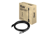 CLUB3D Mini DisplayPort to DisplayPort1.4 Extension Cable 8K60Hz DSC1.2 HBR3 HDR M/F 1m/3.28 ft, 1 m, Mini DisplayPort, DisplayPort, Männlich, Weiblich, 7680 x 4320 Pixel von Club-3d