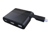 CLUB3D USB Typ-C auf HDMI™ 2.0 + USB 2.0 + USB Typ-C Charging Mini Dock, Kabelgebunden, USB 3.2 Gen 1 (3.1 Gen 1) Type-C, Schwarz, China, Windows 10, Windows 10 Education, Windows 10 Education x64, Windows 10 Enterprise, Windows 10..., RoHS von Club-3d