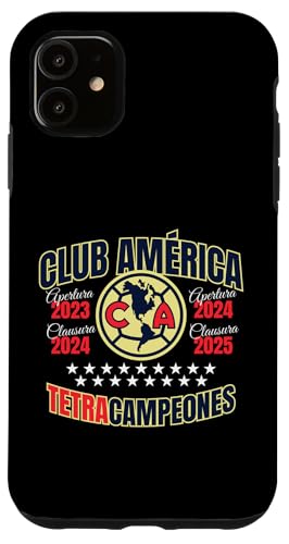 Club América - Tetracampeones, Hülle für iPhone 11 von Club America