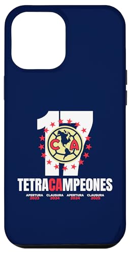 Club América - Tetracampeones, Hülle für iPhone 12 Pro Max von Club America