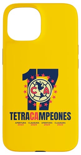 Club América - Tetracampeones, Hülle für iPhone 15 von Club America