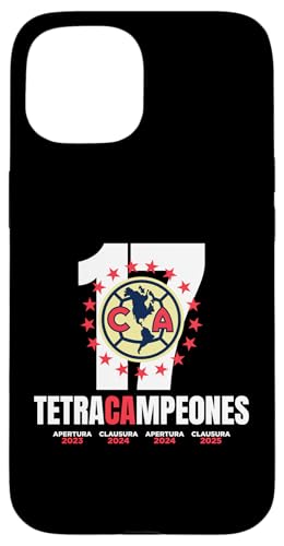 Club América - Tetracampeones, Hülle für iPhone 15 von Club America