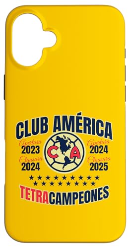 Club América - Tetracampeones, Hülle für iPhone 16 Plus Club América - Tetracampeones, Hülle für iPhone 16 Plus von Club America