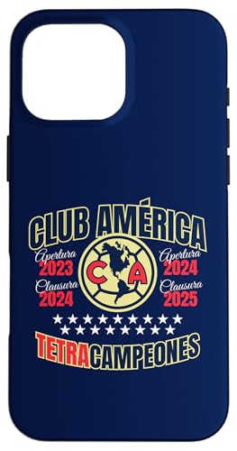 Club América - Tetracampeones, Hülle für iPhone 16 Pro Max von Club America