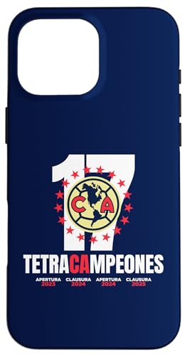 Club América - Tetracampeones, Hülle für iPhone 16 Pro Max Club América - Tetracampeones, Hülle für iPhone 16 Pro Max von Club America
