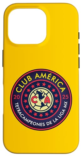 Club América - Tetracampeones, Hülle für iPhone 16 Pro Club América - Tetracampeones, Hülle für iPhone 16 Pro von Club America