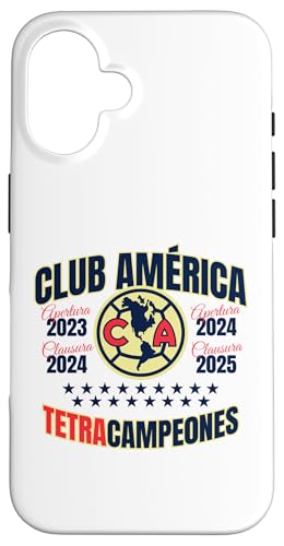 Club América - Tetracampeones, Hülle für iPhone 16 von Club America