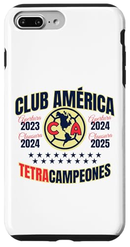 Club América - Tetracampeones, Hülle für iPhone 7 Plus/8 Plus von Club America