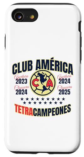 Club América - Tetracampeones, Hülle für iPhone SE (2020) / 7 / 8 von Club America
