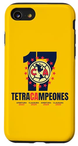 Club América - Tetracampeones, Hülle für iPhone SE (2020) / 7 / 8 von Club America