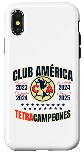 Club América - Tetracampeones, Hülle für iPhone X/XS von Club America