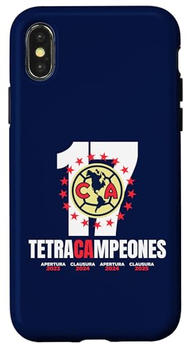 Club América - Tetracampeones, Hülle für iPhone X/XS von Club America