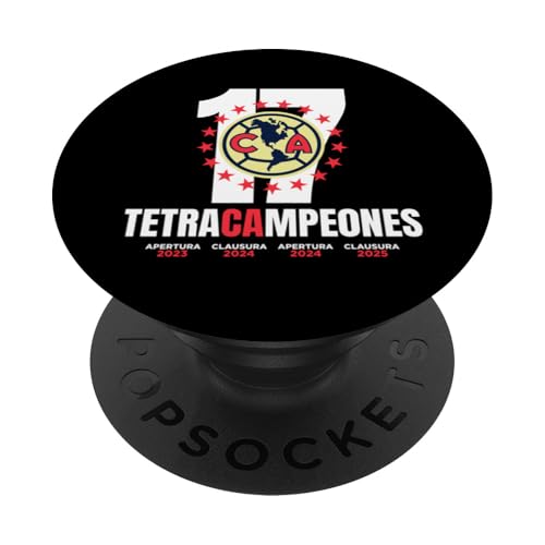 Club América - Tetracampeones, PopSockets Klebender PopGrip Club América - Tetracampeones, PopSockets Klebender PopGrip von Club America