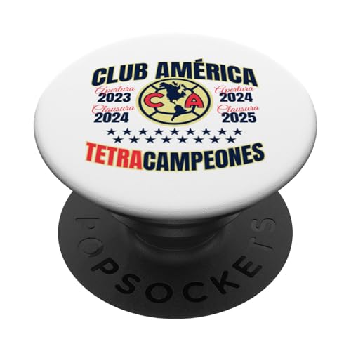 Club América - Tetracampeones, PopSockets Klebender PopGrip Club América - Tetracampeones, PopSockets Klebender PopGrip von Club America