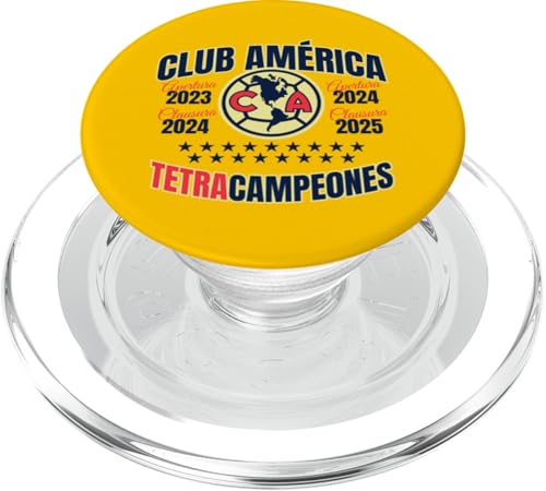 Club América - Tetracampeones, PopSockets PopGrip für MagSafe Club América - Tetracampeones, PopSockets PopGrip für MagSafe von Club America